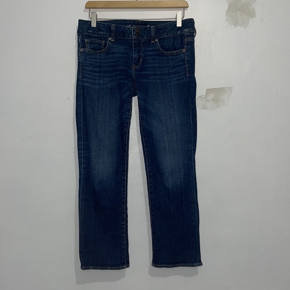 (Capris) Size 6 Women’s American Eagle Blue Jeans Capris